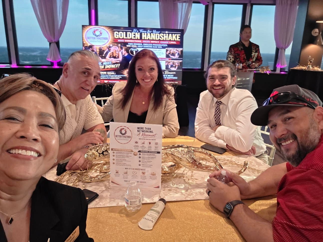 Better Together members around a table at an Oklahoma City event